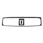 Car Carbon Fiber Middle Air Outlet Decorative Sticker for Lexus IS250 300 350C 2006-2012, Left and Right Drive Universal, Middle Air Outlet