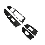 Car Carbon Fiber Window Glass Lift Decorative Sticker for Lexus IS250 300 350C 2006-2012, Right Drive, Window Glass Lift, Right Drive