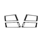 4 in 1 Car Carbon Fiber Side Air Outlet Decorative Sticker for BMW 2008-2013 X5 E70 / X6 E71, Left and Right Drive Universal, Side Air Outlet