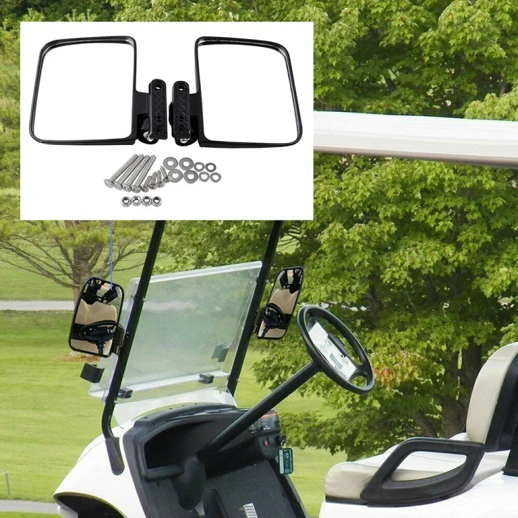 Side Mirror Rear View Mirror for Golf Carts, MR020