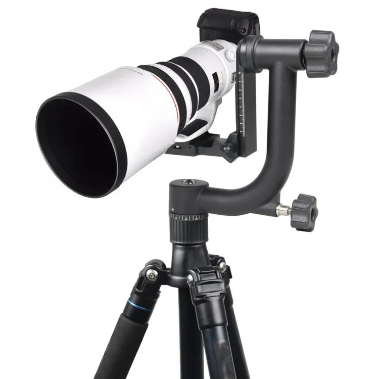 YELANGU Horizontal 360 Degree Gimbal Tripod Head for Home DV and SLR Cameras, YLG0401E