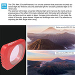 3 in 1  HD Slim CPL & CPL & ND8 & ND16  Lens Filter for DJI OSMO Pocket, CPL+ND8+ND16