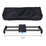YELANGU L40T 40cm Carbon Fiber Slide Rail Track for SLR Cameras / Video Cameras, L40T 40cm