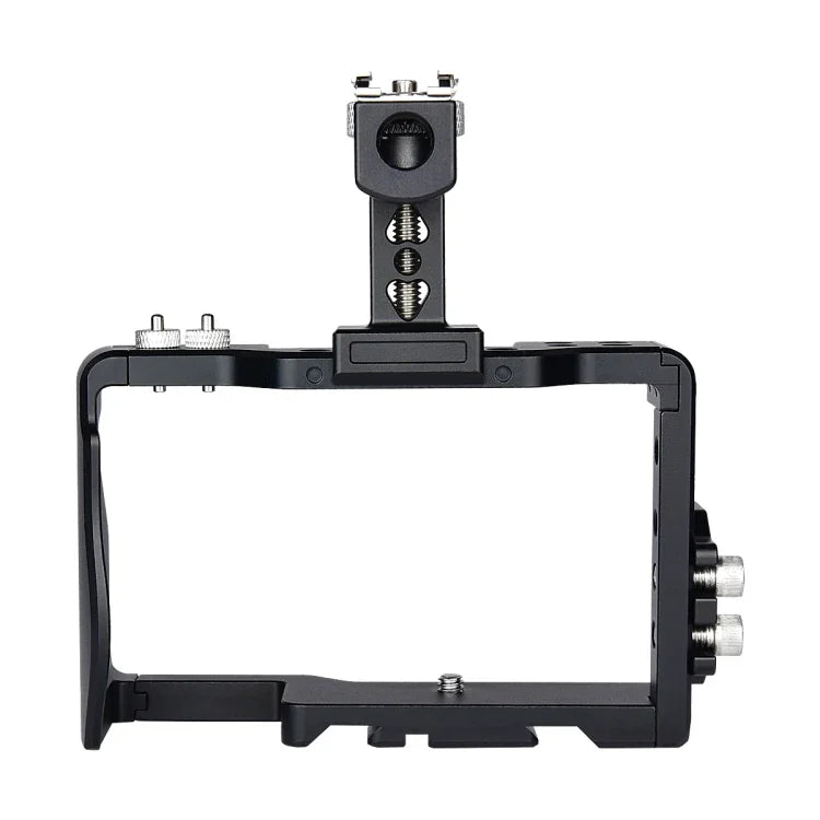 YELANGU C6 Camera Video Cage Handle Stabilizer for Sony A6000 / A6300 / A6500 / A6400, Handle Stabilizer