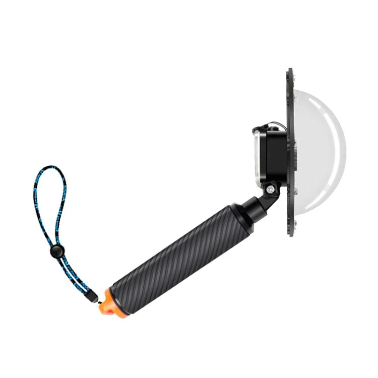 RUIGPRO Floating Hand Grip Dome Port Underwater Diving Camera Lens Transparent Cover for DJI Osmo Action, Osmo Action