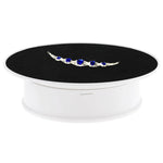 20cm 360 Degree Electric Rotating Turntable Display Stand Photography Video Shooting Props Turntable, Load 1.5kg, Powered by Battery & USB, 20cm/Powered by Battery or USB(W+B), 20cm/Powered by Battery or USB(B), 20cm/Powered by Battery or USB(W)