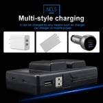 LP-E6 Digital Camera SLR Battery Digital LCD Charger for Canon Series, LP-E6