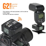 TRIOPO G2 Wireless Flash Trigger 2.4G Receiving / Transmitting Dual Purpose TTL High-speed Trigger for Nikon Camera, G2 For Nikon Camera