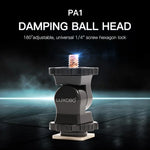 LUXCeO PA1 Camera Universal Hot Shoe Holder Damping Ball-Head Bracket, PA1