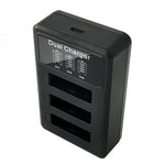 For Sony NP-BX1 LCD Display USB Triple Charger with USB Cable, For Sony NP-BX1 (3 Channel)