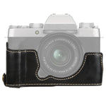 1/4 inch Thread PU Leather Camera Half Case Base for FUJIFILM XT200, For FUJIFILM XT200