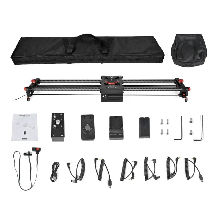 YELANGU L60TC 60cm Electrical Slide Rail Track with 2.4GHz Remote Control for SLR Cameras / Video Cameras, L60TC 60cm