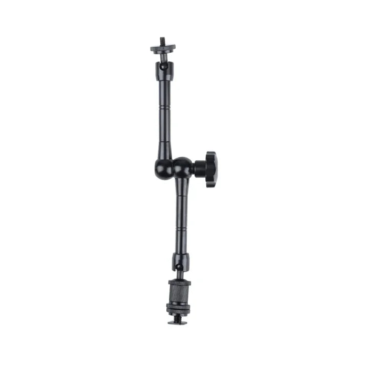 11 inch Adjustable Friction Articulating Magic Arm + Large Claws Clips with Phone Clamp, 11 inch Magic Arm + Claws Clips with Phone Clamp