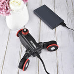 YELANGU L5 Electric Track Slider 3-Wheel Rolling Dolly Car, Load: 3kg, L5 Dolly Car