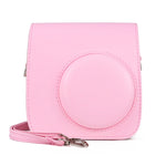 Retro Full Body PU Leather Case Camera  Bag with Strap for FUJIFILM instax mini 7+, For FUJIFILM Instax Mini 7+