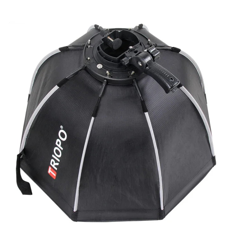 TRIOPO KS2-55 55cm Fast Loading Speedlite Flash Octagon Parabolic Softbox Diffuser, KS2-55