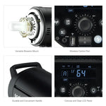Godox DP600III Studio Flash Light 600Ws Bowens Mount Studio Speedlight, DP600III