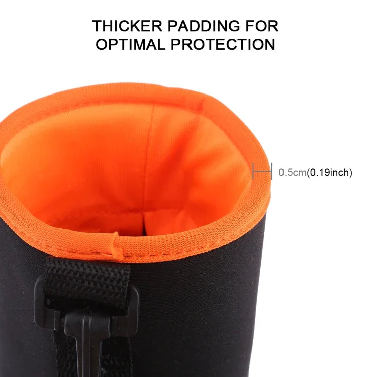 4 in 1 SLR Camera Lens Bag Micro Single Lens Bag Lens Inner Bile Bag Waterproof Protective Case Plus Velvet Thickening, 4 in 1