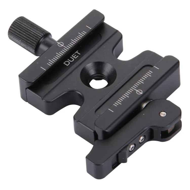 Fittest FC-50LS Aluminium Alloy Adjustable Knob & Lever Quick Release Clamp Plate, FC-50LS