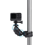 360 Rotation Adjustable Action Camera Clamp Plier Base Holder, Plier Base Holder