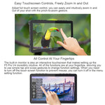 FEELWORLD F5 Pro V4 6 inch Touch Screen DSLR Camera Field Monitor 3D LUT 4K HDMI Input Output Tilt Arm, F5 Pro V4