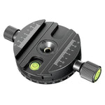 BEXIN QJ-08 Panoramic Rotary Quick Release Clamp Base Tripod Mount, QJ-08