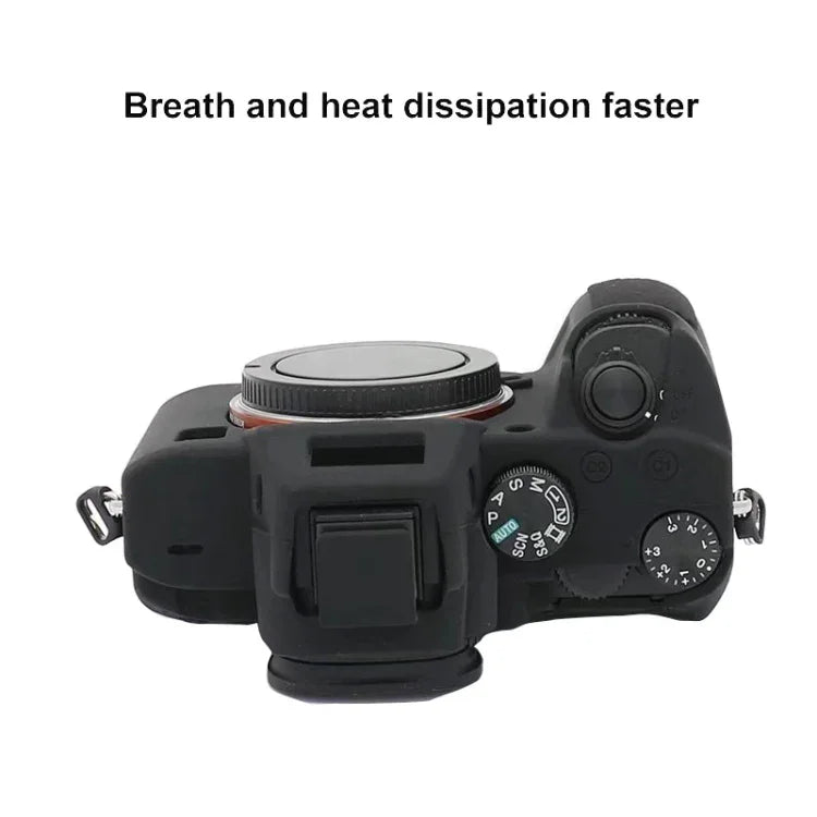 For Sony  A7S III / A7S3 Soft Silicone Protective Case, For Sony A7S III / A7S3
