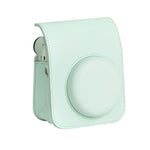 For FUJIFILM instax mini 12 Full Body Leather Case Camera Bag with Strap
