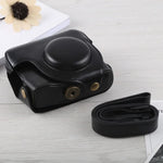 Full Body Camera PU Leather Case Bag with Strap for Canon G16, For G16