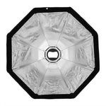 TRIOPO KS90 90cm Dome Speedlite Flash Octagon Parabolic Softbox Diffuser with Bracket Mount Handle for Speedlite, KS90