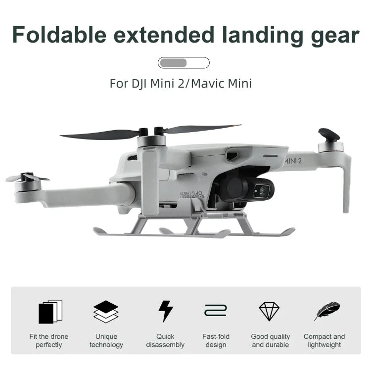 STARTRC 1106837 Shockproof Quick Release Anti-collision Landing Gear Height Extender Holder for DJI Mini 2 / Mavic Mini, For DJI Mavic Mini