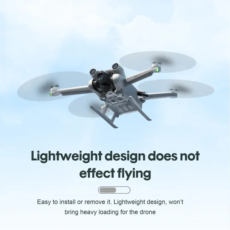 STARTRC Folding Anti-fall Anti-dirt Heightened Landing Gear Training Rack for DJI Mini 3 Pro, For DJI Mini 3 Pro