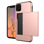 Shockproof Rugged Armor Protective Case with Card Slot, For iPhone 11 Pro Max, For iPhone 11, For Galaxy Note 10, For Galaxy Note 10 Pro, For iPhone 11 Pro