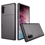 Shockproof Rugged Armor Protective Case with Card Slot, For iPhone 11 Pro Max, For iPhone 11, For Galaxy Note 10, For Galaxy Note 10 Pro, For iPhone 11 Pro