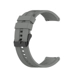 For Huawei Watch GT 2 Pro Silicone Replacement Strap Watchband with Black Steel Buckle