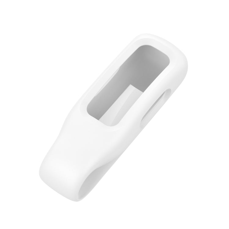 For Fitbit Inspire 2 Steel Sheet Silicone Protective Clip Case Cover, For Fitbit Inspire 2