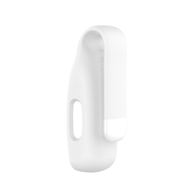 For Fitbit Inspire 2 Steel Sheet Silicone Protective Clip Case Cover, For Fitbit Inspire 2