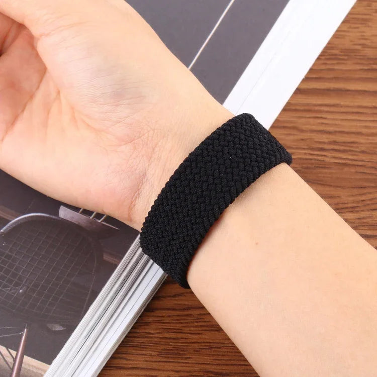 Single-turn Nylon Woven Watchband For Apple Watch Series 6 & SE & 5 & 4 44mm / 3 & 2 & 1 42mm, S, M, L