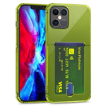 TPU Transparent Protective Case with Card Slots, For iPhone 12, For iPhone 12 Mini, For iPhone 12 Pro, For iPhone 12 Pro Max
