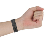 For Garmin Forerunner 45 / 45S / Swim 2 Universal Three Beads Stainless Steel Replacement Wrist Strap Watchband, For Garmin Forerunner 45 / 45S
