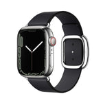 Modern Style Leather Watch Band For Apple Watch 42mm / 41mm / 40mm / 38mm, For Apple Watch 42mm / 41mm / 40mm / 38mm