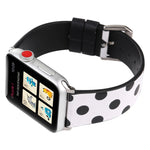Fashion Dot Series Watchband For Apple Watch Series 6 & SE & 5 & 4 40mm / 3 & 2 & 1 38mm, For Apple Watch Series 8&7 41mm / SE 2&6&SE&5&4 40mm / 3&2&1 38mm, For Apple Watch Series 7 41mm / 6 & SE & 5 & 4 40mm / 3 & 2 & 1 38mm
