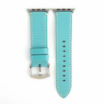 Calfskin Genuine Leather Watchband For Apple Watch Series 6 & SE & 5 & 4 40mm / 3 & 2 & 1 38mm, For Apple Watch Series 7 41mm / 6 & SE & 5 & 4 40mm / 3 & 2 & 1 38mm