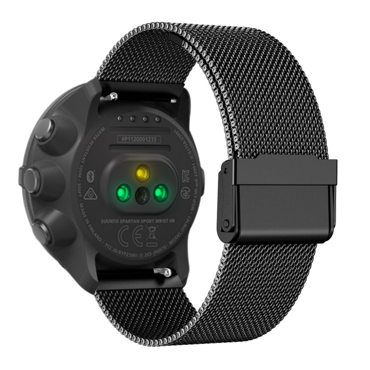 For Suunto 9 Milanese Nice Buckle Replacement Wrist Strap Watchband