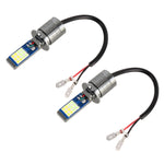2 PCS DC12-24V / 10.5W Car Double Colors Fog Lights with 24LEDs SMD-3030 & Constant Current, Box Packaging, 9005, 9006, H3, H11