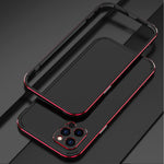 Aurora Series Lens Protector + Metal Frame Protective Case, For iPhone 12 Pro
