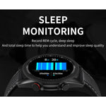 M98 1.28 inch IPS Color Screen IP67 Waterproof Smart Watch, Support Sleep Monitor / Heart Rate Monitor / Bluetooth Call, Style:Steel Strap, Steel Strap(Black), Steel Strap(Silver)