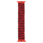 Plastic Buckle Mixed Color Nylon Braided Single Loop Replacement Watchbands For Apple Watch Series 6 & SE & 5 & 4 44mm / 3 & 2 & 1 42mm, S, M, L, XL, XXL