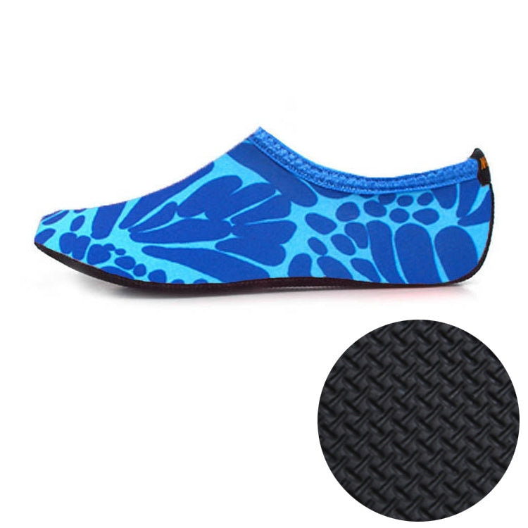 3mm Non-slip Rubber Embossing Texture Sole Figured Diving Shoes and Socks, One Pair, XXXS, XXS, XS, S, M, L, XL, XXL, XXXL