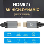 HDMI2.1 8K 120Hz High Dynamic HD Cable, 120Hz 5m, 120Hz 50cm, 120Hz 1.5m, 120Hz 2m, 120Hz 3m